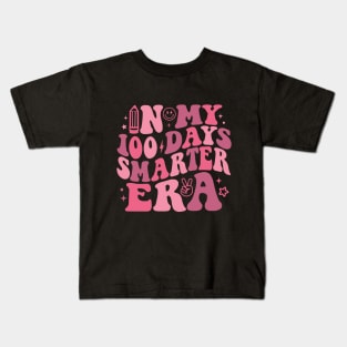 100 Days of School Smarter in My Era Kids T-Shirt